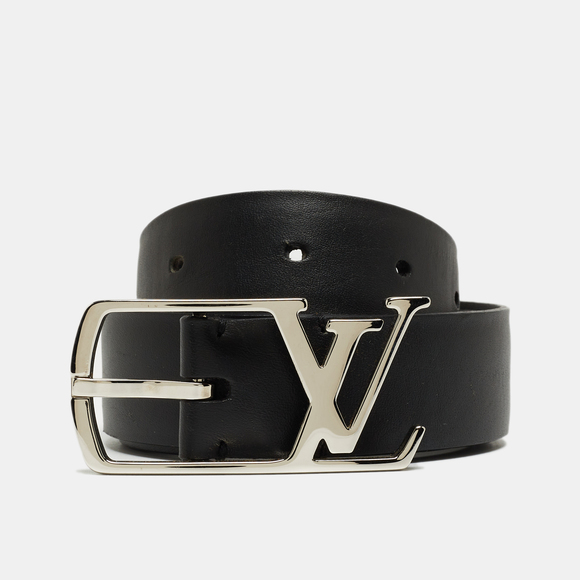 Louis Vuitton Accessories Louis Vuitton Black Leather Neogram Belt